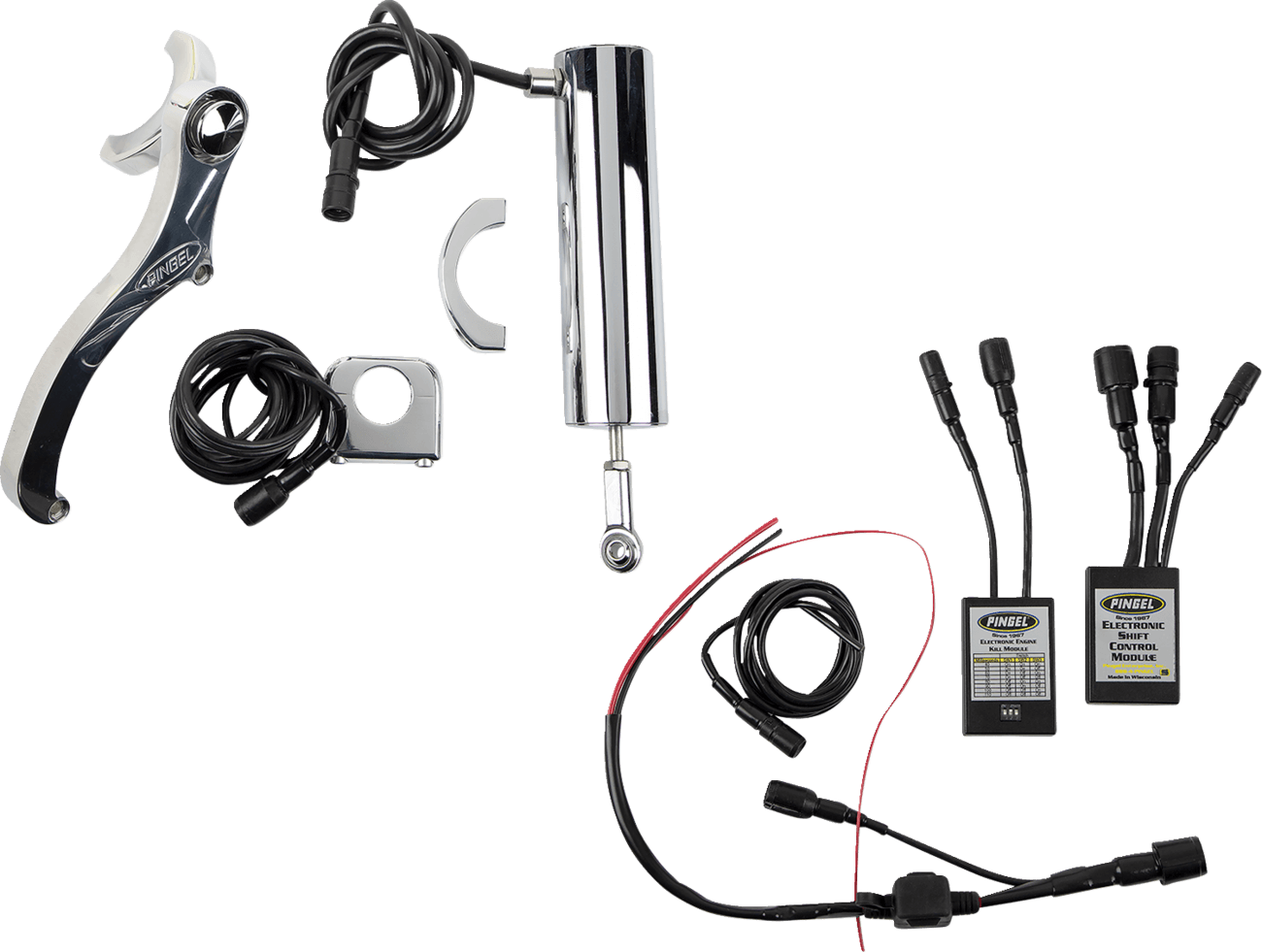 PINGEL 1601-0183 Shifter Kit - Mid Controls - Dyna