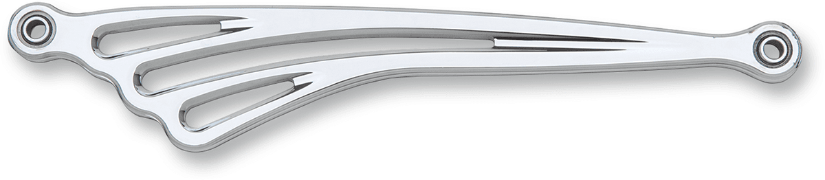 ARLEN NESS 1601-0296 Shift Rod - Deep Cut - Flat - Chrome