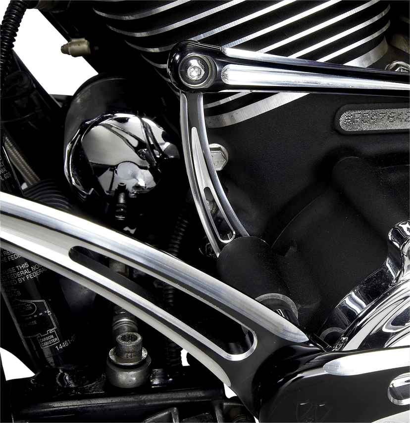 ARLEN NESS 1601-0350 Shift Lever - Deep Cut - Black Anodized — image 2 of 3
