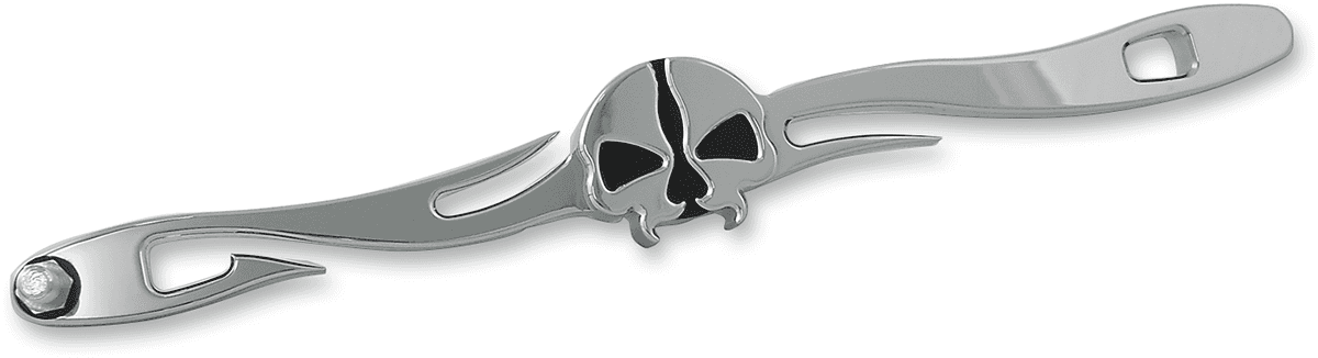 DRAG SPECIALTIES 1601-0491 Split Skull Linkage - Chrome - FL