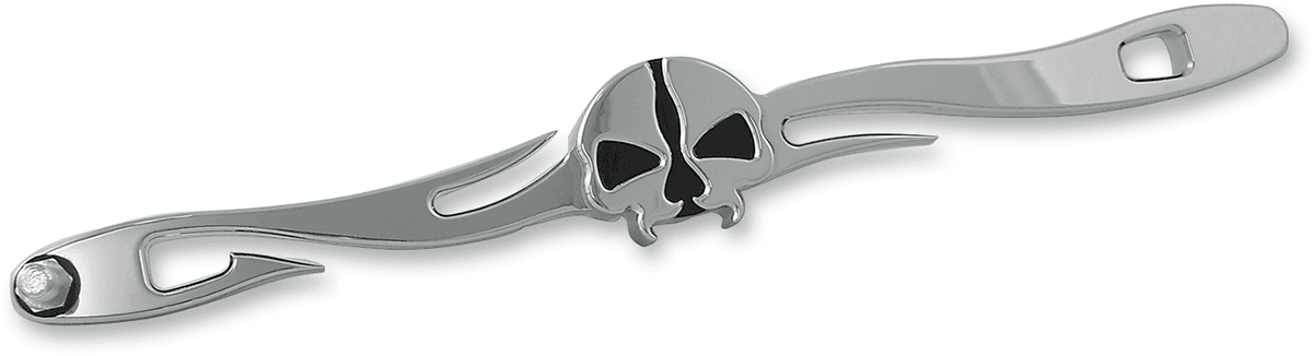 DRAG SPECIALTIES 1601-0491 Split Skull Linkage - Chrome - FL