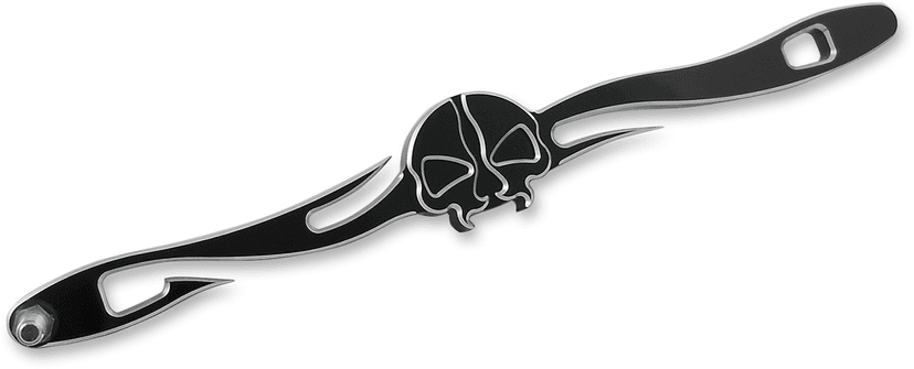 DRAG SPECIALTIES 1601-0492 Split Skull Linkage - Black - FL