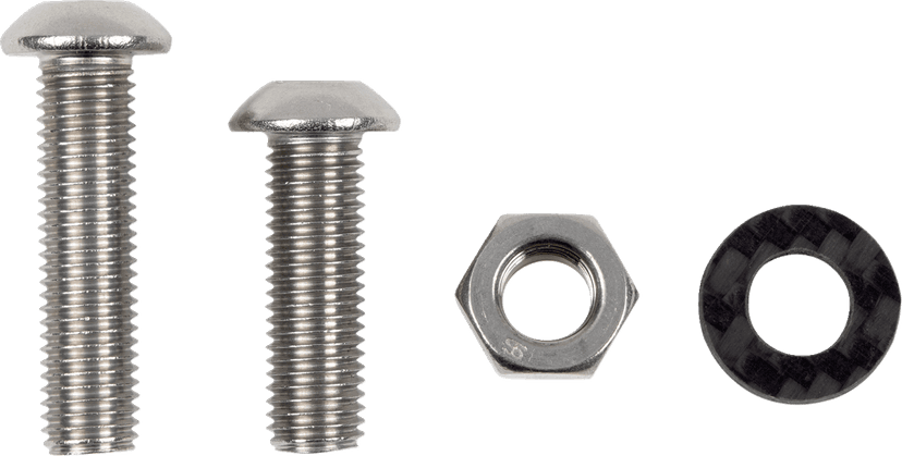 RICKRAK 1601-0592 Carbon Fiber Shifter Linkage - Silver — image 2 of 2