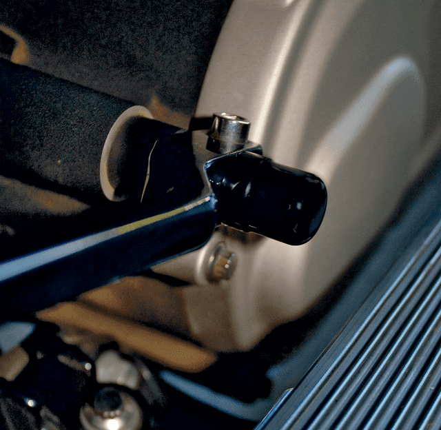 TODD'S CYCLE 1602-0407 Shifter Spline Cover - Black — image 2 of 2