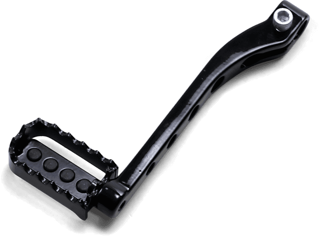 BURLY BRAND 1602-1291 MX Shift Lever - Black - FL — image 2 of 3