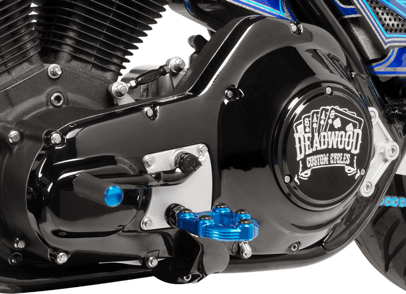 ARLEN NESS 1602-1295 Shift Peg - Knurled - Blue — image 2 of 2