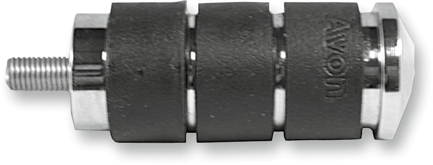 AVON GRIPS 1603-0150 Shifter Peg - Velvet - Air - Chrome
