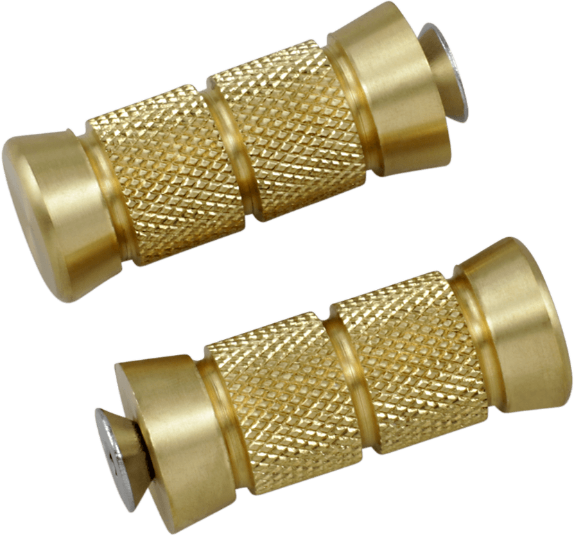 ACCUTRONIX 1603-0183 Toe Peg - Knurled - Brass