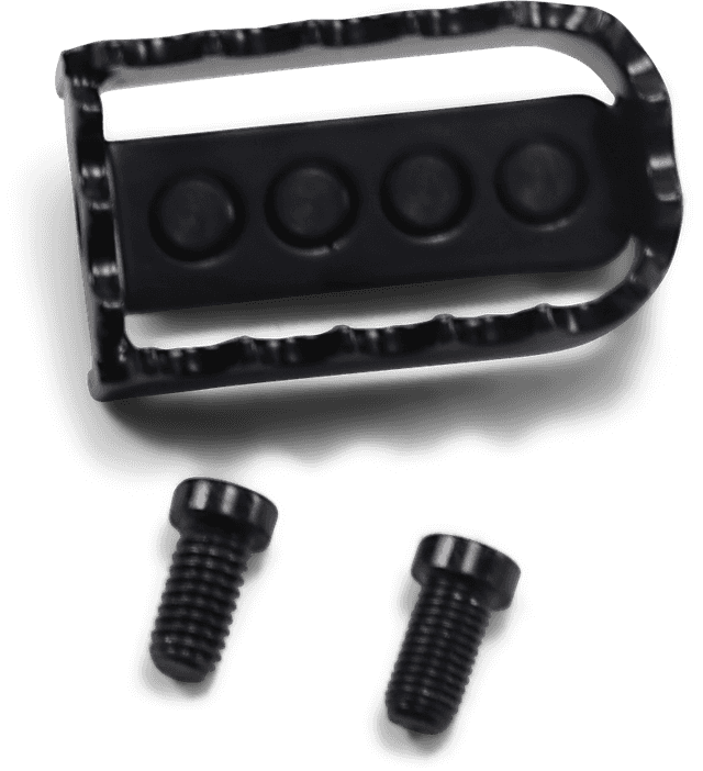 BURLY BRAND 1603-0361 MX Toe Shift Peg - Black - HD