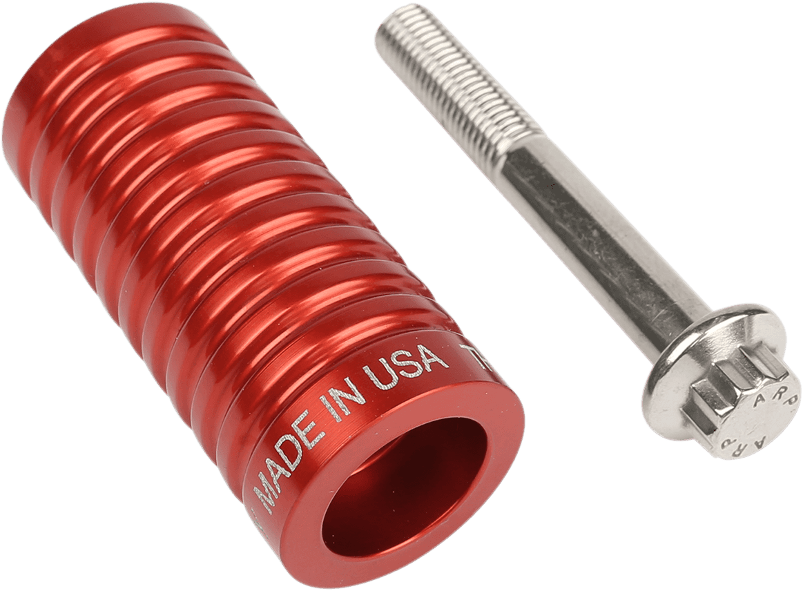 THRASHIN SUPPLY CO. 1603-0368 TSC Shifter Peg - Red - HD