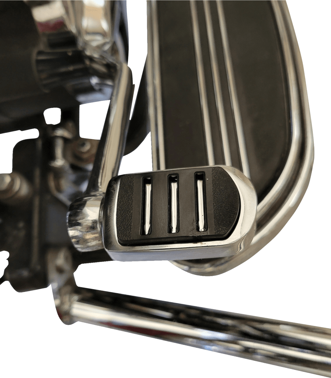 DRAG SPECIALTIES 1603-0391 Sweeper Peg Shifter - Chrome