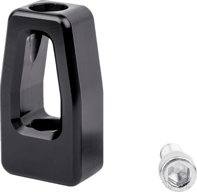THRASHIN SUPPLY CO. 1603-0397 P-54 Billet Shifter Peg - Black - HD — image 3 of 6