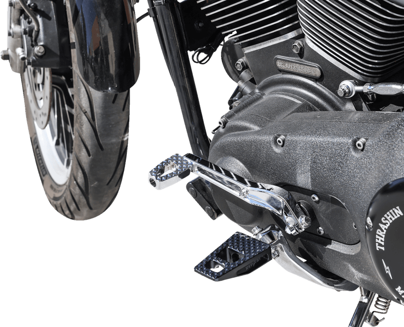 THRASHIN SUPPLY CO. 1603-0398 P-54 Billet Shifter Peg - Chrome - HD — image 3 of 6
