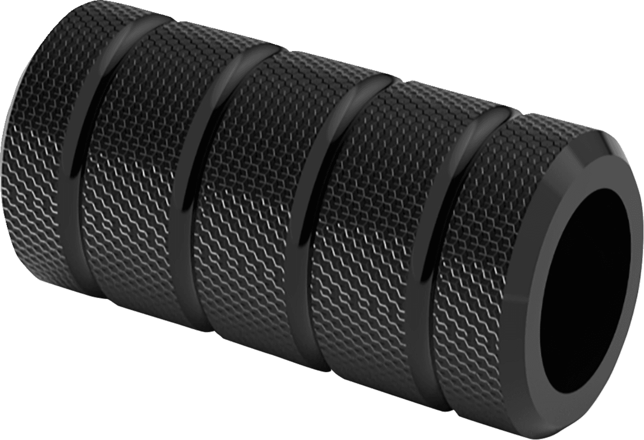 LA CHOPPERS 1603-0403 County Line Shift Peg - Black