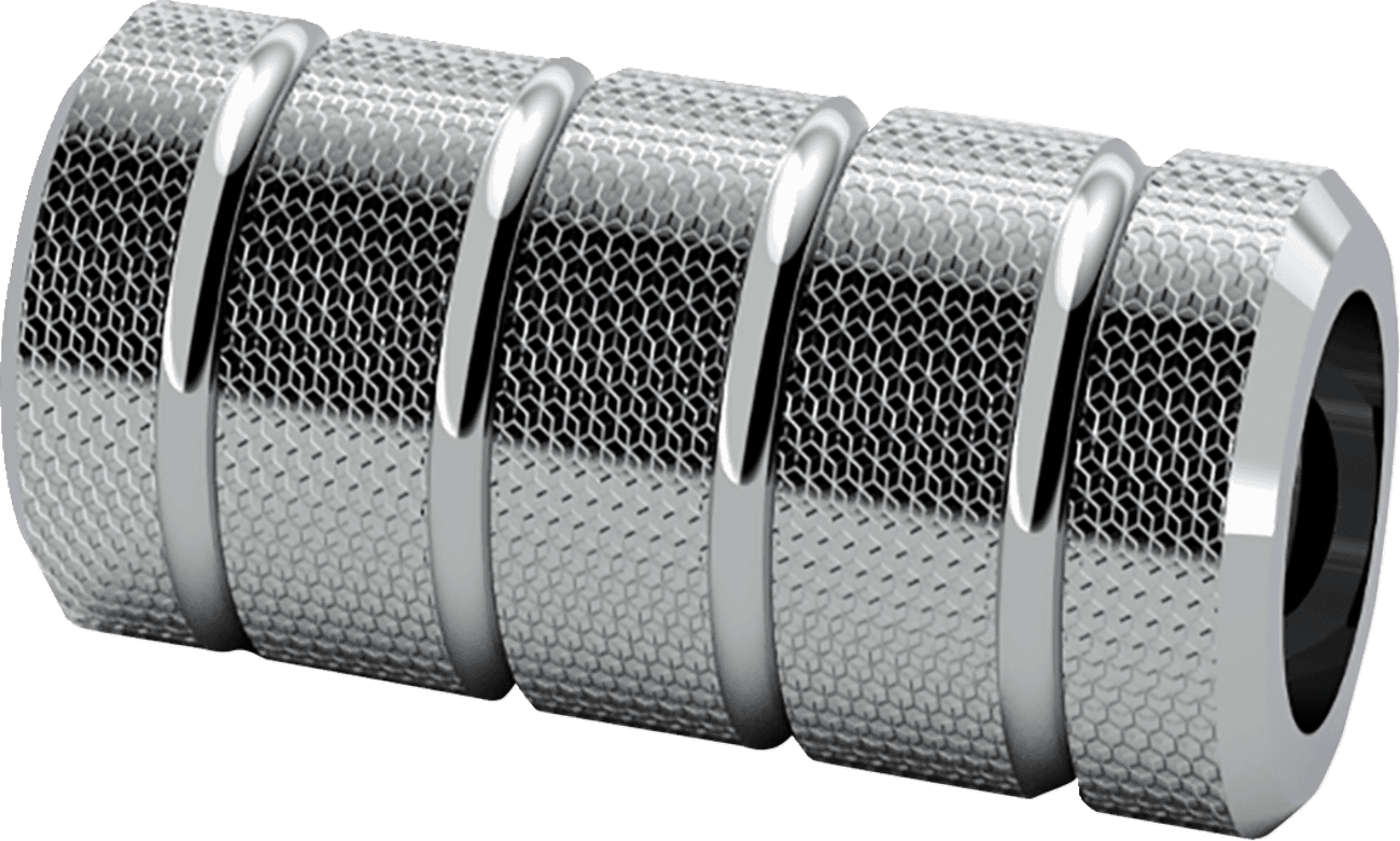 LA CHOPPERS 1603-0404 County Line Shift Peg - Chrome