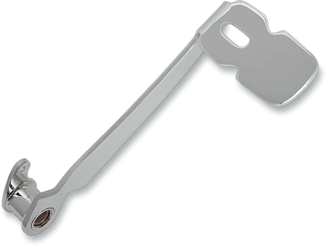 DRAG SPECIALTIES 1610-0189 Rear Brake Pedal - Chrome - FLST