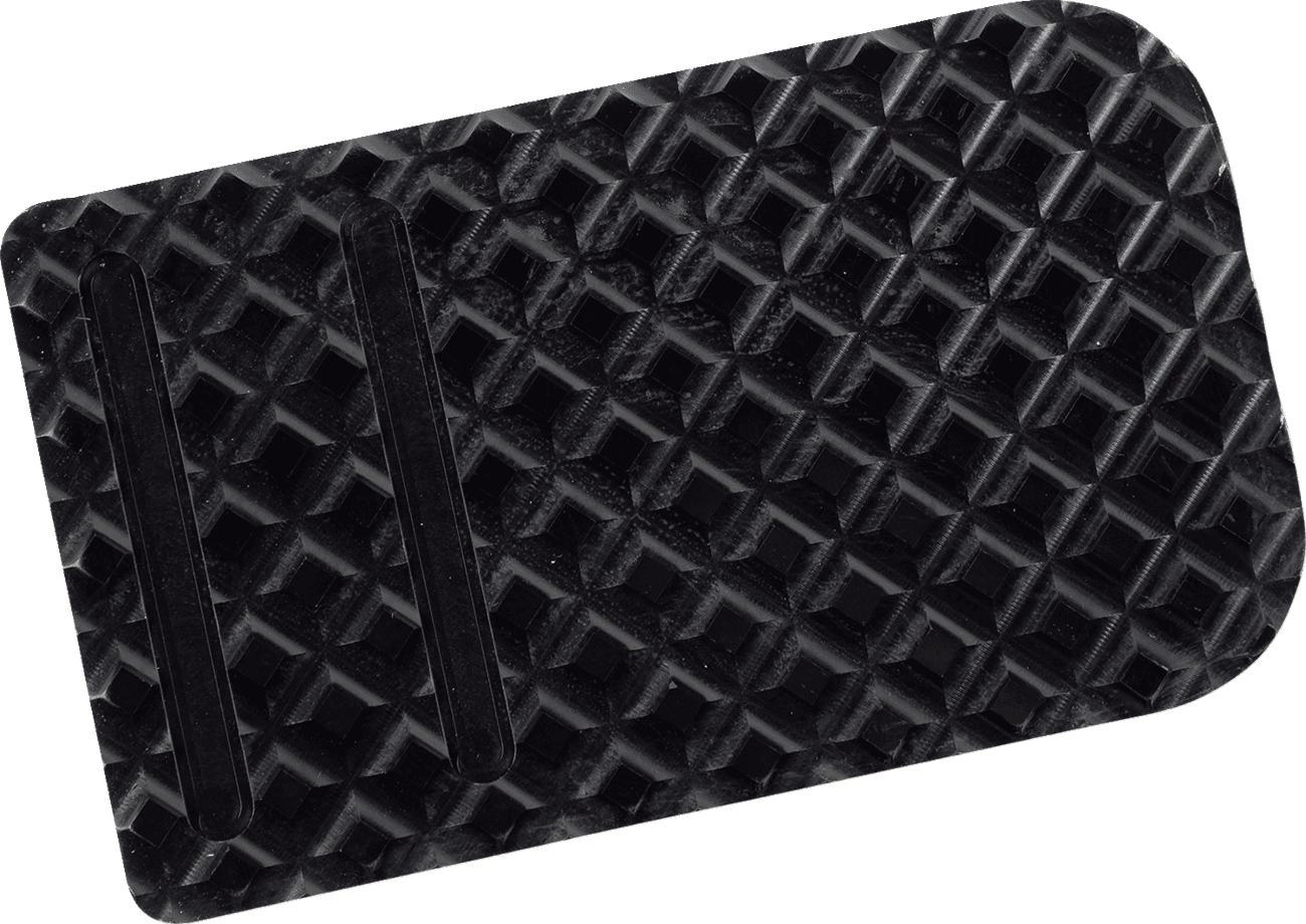 LA CHOPPERS 1610-0662 County Line Brake Pedal - Black - FL/FX