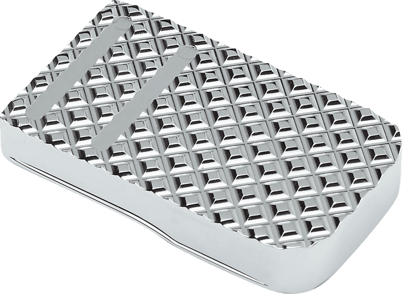 LA CHOPPERS 1610-0685 County Line Brake Pedal - Chrome - FL/FX