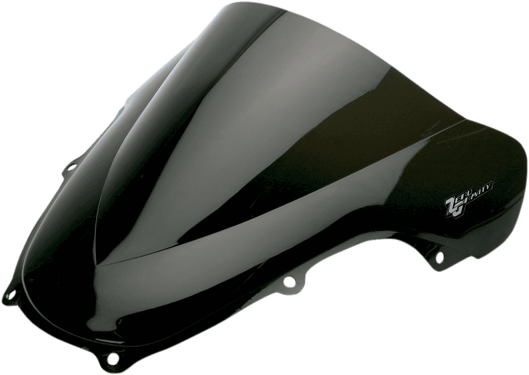 ZERO GRAVITY 16-106-19 Double Bubble Windscreen - Dark Smoke - GSXR6/7/1