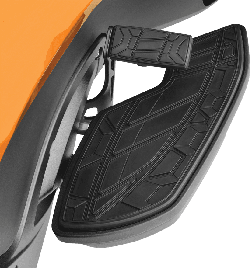 SHOW CHROME 1611-0065 Brake Pedal Cover - Black - Spyder — image 2 of 2