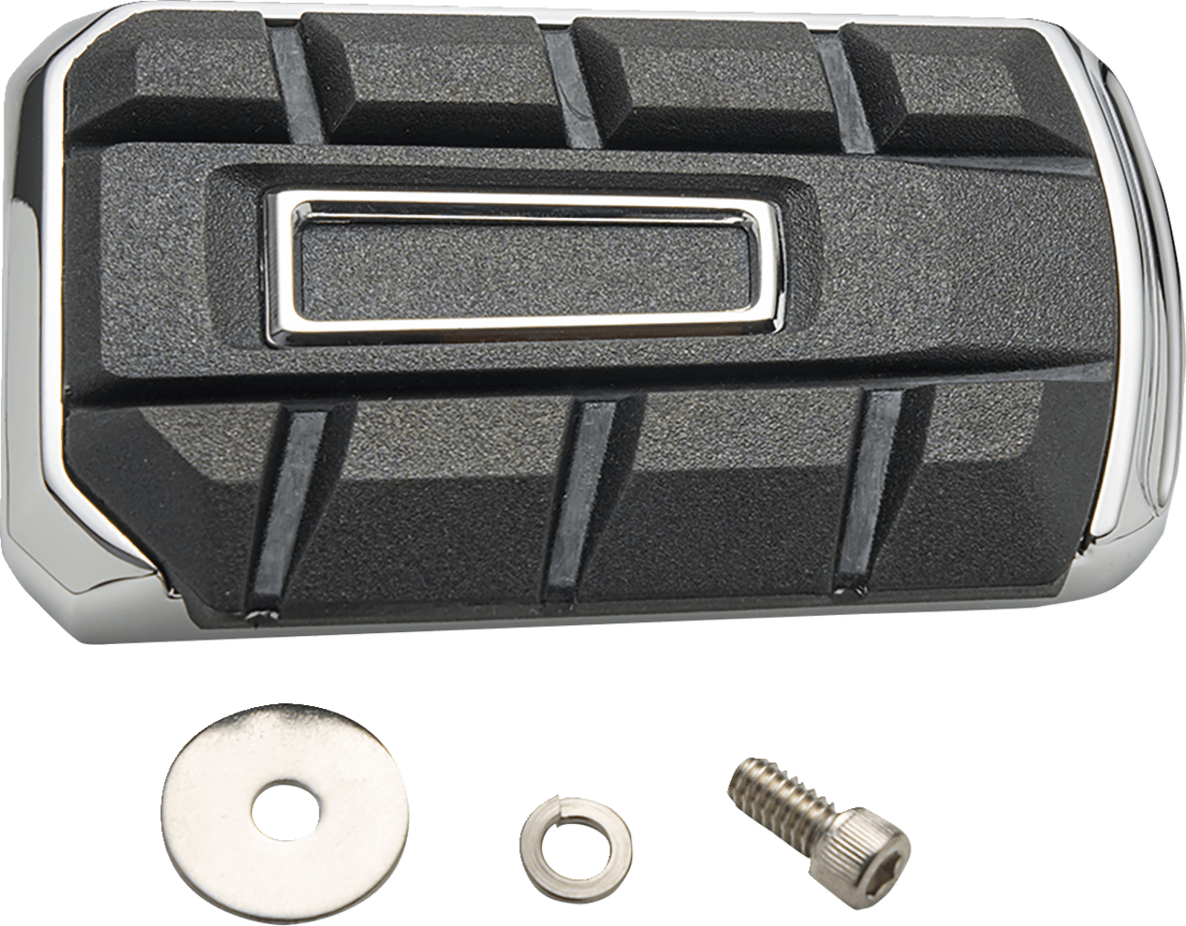 CIRO 1611-0102 Chicane™ Brake Lever Pad - Chrome