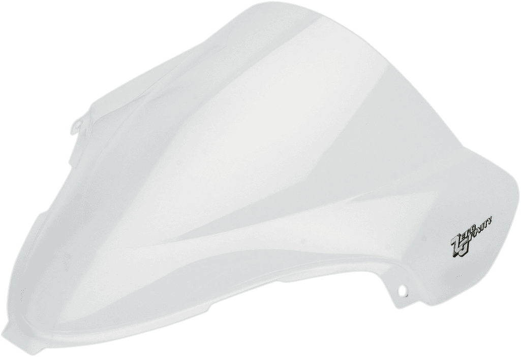 ZERO GRAVITY 16-133-01 Double Bubble Windscreen - Clear - GSXR13