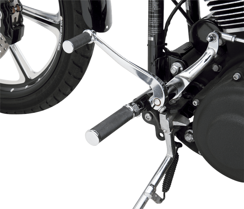 DRAG SPECIALTIES 1620-0377 Hotop Designs Foot Pegs - Knurled - Chrome — image 3 of 3