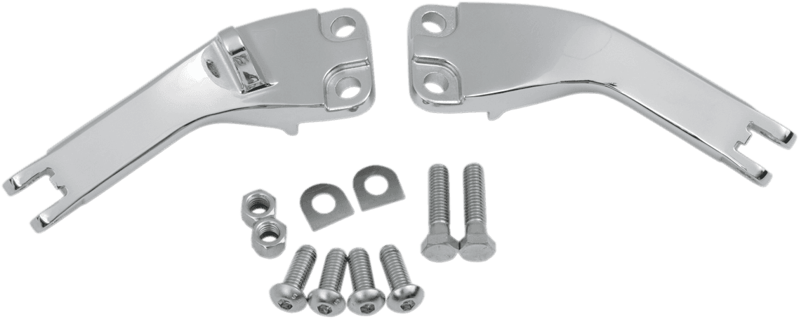 DRAG SPECIALTIES 1620-0759 Passenger Peg Mount Kit - Chrome - FXD