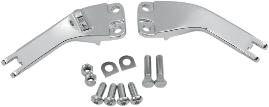 DRAG SPECIALTIES 1620-0759 Passenger Peg Mount Kit - Chrome - FXD