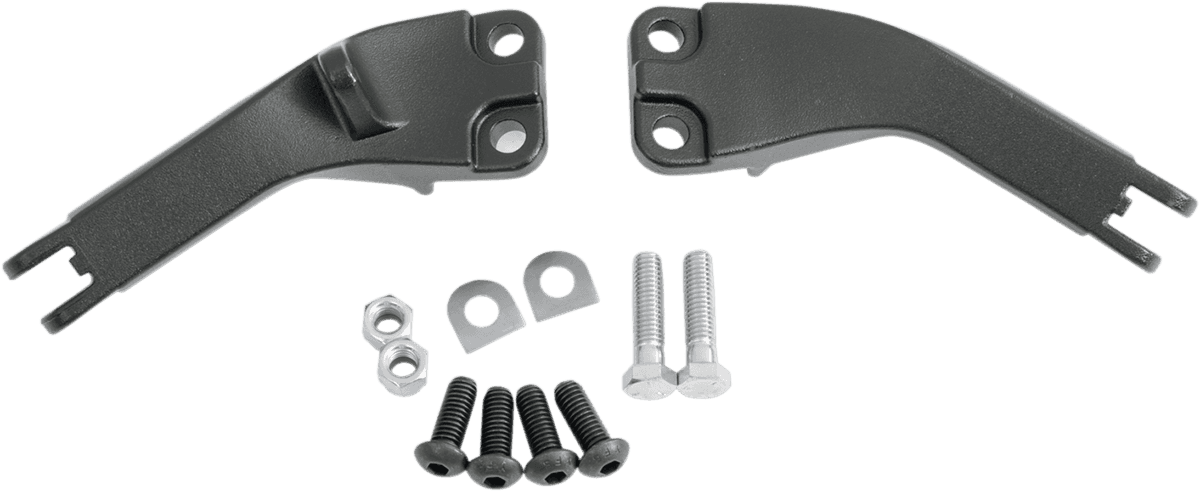 DRAG SPECIALTIES 1620-0760 Passenger Peg Mount Kit - Black - FXD