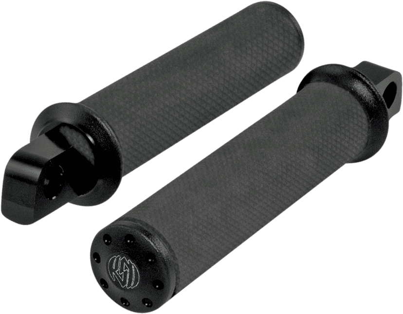 RSD 1620-0879 Tracker Foot Pegs - Black Ops™ - Straight