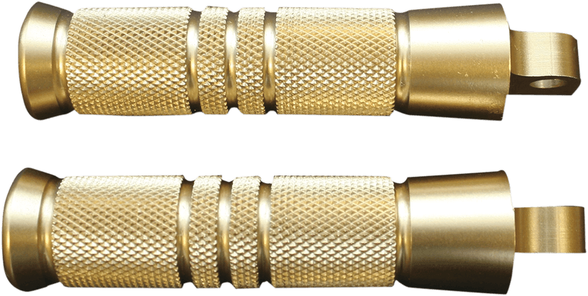 ACCUTRONIX 1620-1040 Brass Foot Pegs - Grooved