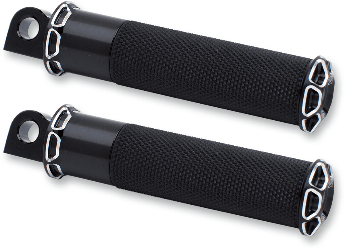 ARLEN NESS 1620-1097 Foot Pegs - Beveled - Black