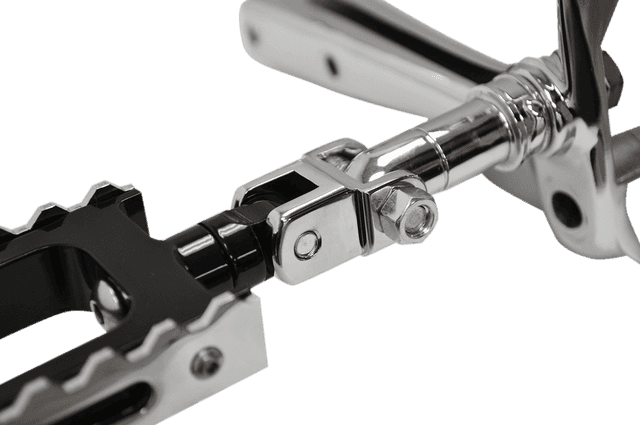 LA CHOPPERS 1620-1221 Male Foot Peg Adapters - Chrome — image 2 of 2
