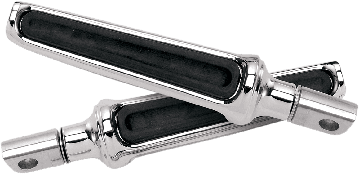 PERFORMANCE MACHINE (PM) 1620-1225 Contour Foot Pegs - Chrome - Passenger