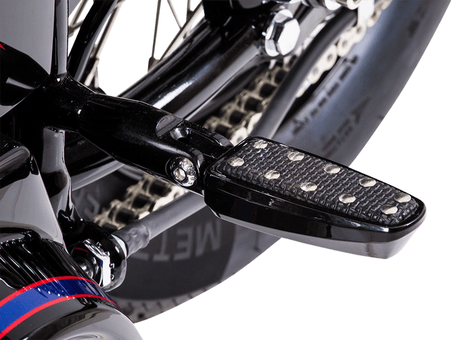 ACCUTRONIX 1620-1242 Rear Foot Peg Mount - Black - FLT/FLH '93-'24 — image 2 of 2
