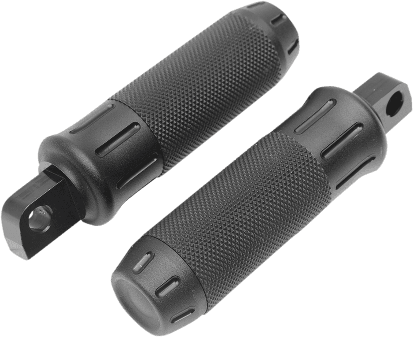DRAG SPECIALTIES 1620-1334 Custom Foot Pegs - Black Peen