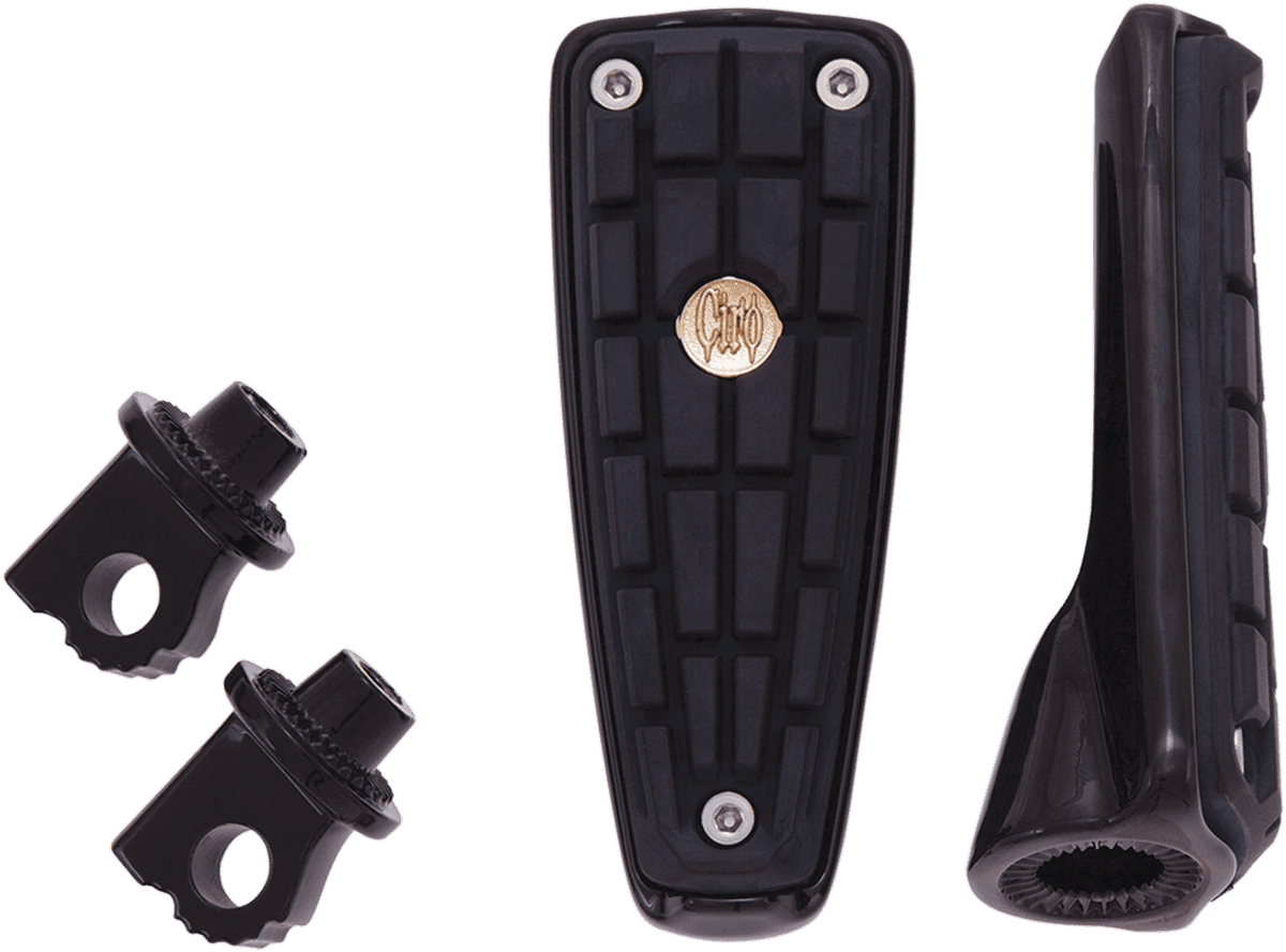CIRO 1620-1484 CMX Foot Pegs - Black - with Mount