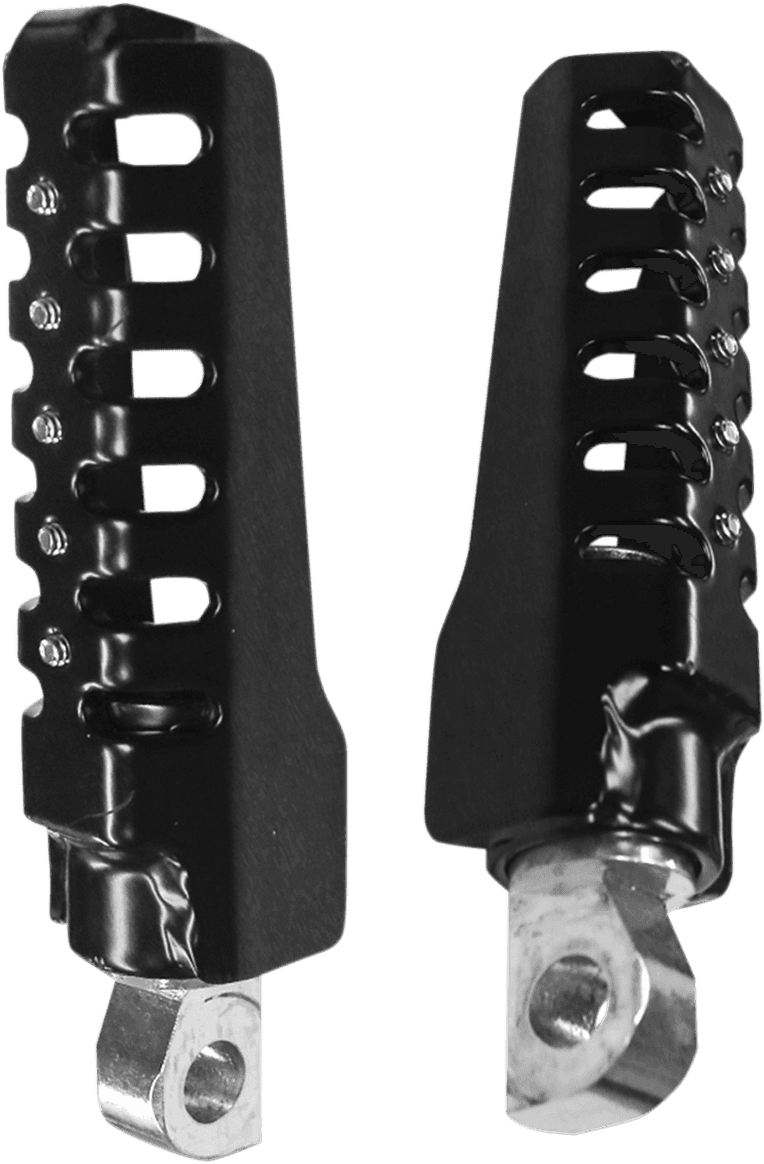 BURLY BRAND 1620-1721 Razorback Foot Pegs - Black