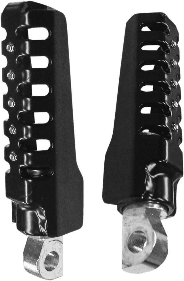 BURLY BRAND 1620-1721 Razorback Foot Pegs - Black