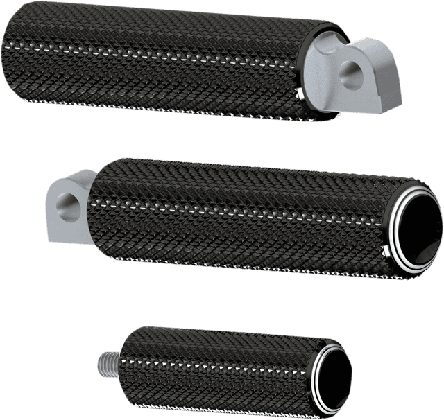ARLEN NESS 1620-1741 Foot Pegs - Dual Ring - Black