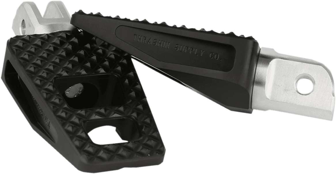 THRASHIN SUPPLY CO. 1620-1759 Front P-54 Foot Pegs - Black - Softail