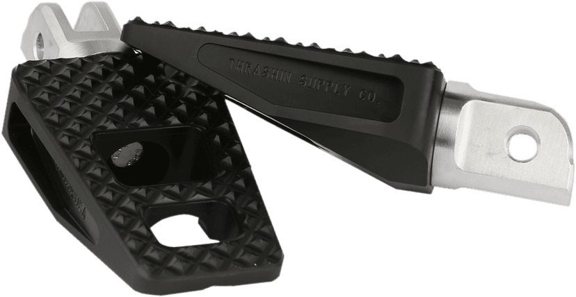 THRASHIN SUPPLY CO. 1620-1759 Front P-54 Foot Pegs - Black - Softail — image 1 of 2
