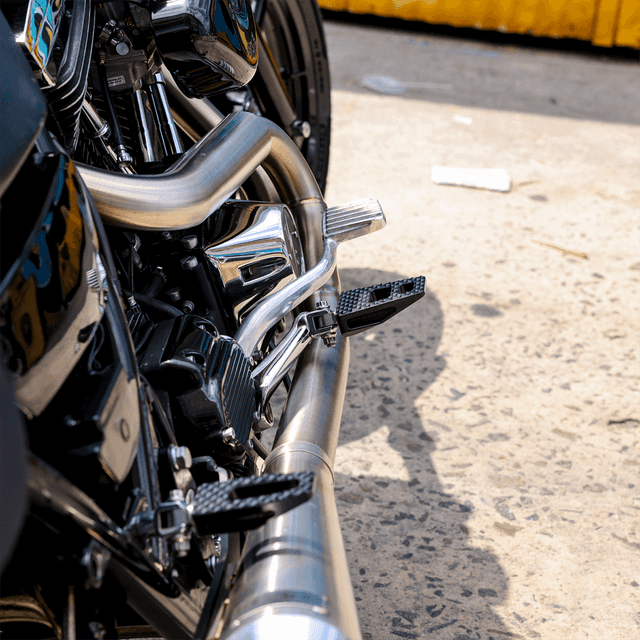 THRASHIN SUPPLY CO. 1620-1763 Front P-54 Slim Foot Pegs - Black — image 3 of 3