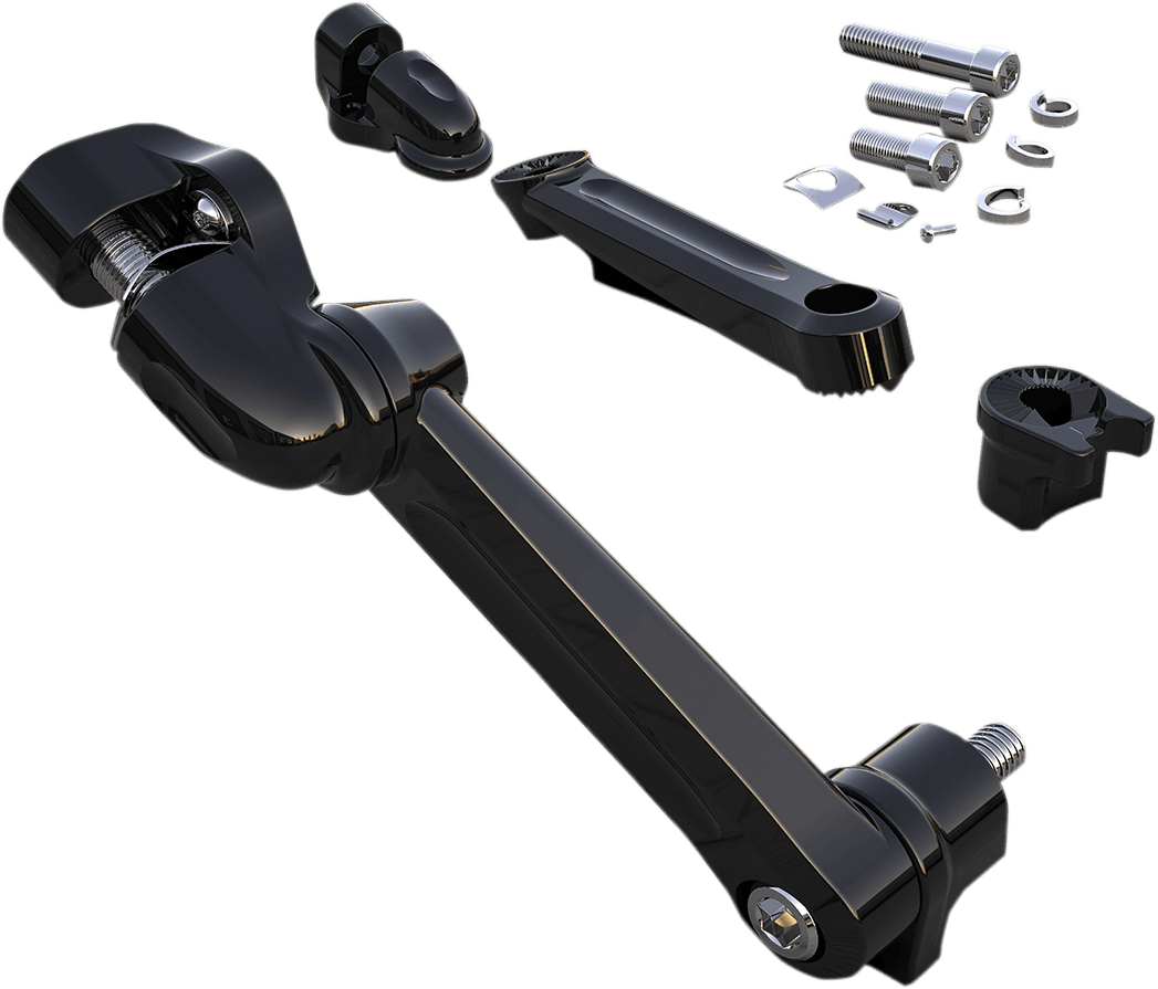 CIRO 1620-1778 Adjustable Passenger Peg Mount - Black