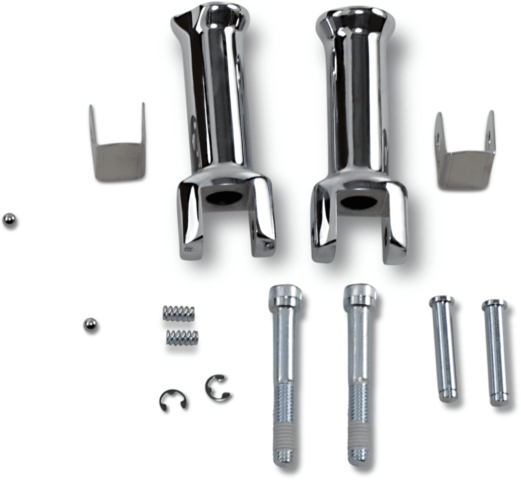 DRAG SPECIALTIES 1620-1784 Passenger Peg Mount - Chrome - Softail