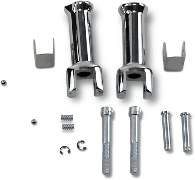 DRAG SPECIALTIES 1620-1784 Passenger Peg Mount - Chrome - Softail