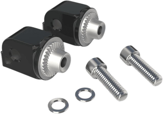 CIRO 1620-1860 Footrest Adapter - Black