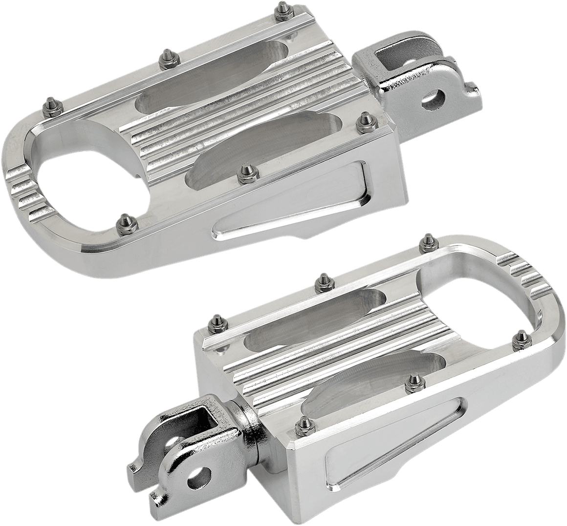 BILTWELL 1620-1948 Punisher Foot Pegs - Polished - Softail