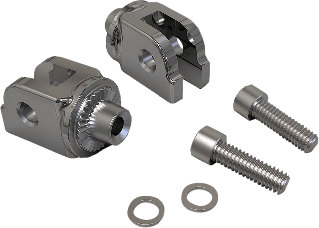 CIRO 1620-2057 Peg Mount - Stainless Steel - Softail